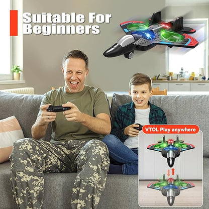 4DRC V32 Foam Remote Control Airplane, includes 4 batteries.