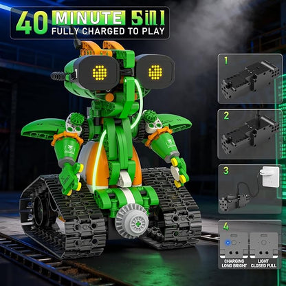 STEM robot building kits suitable for children aged 6-14