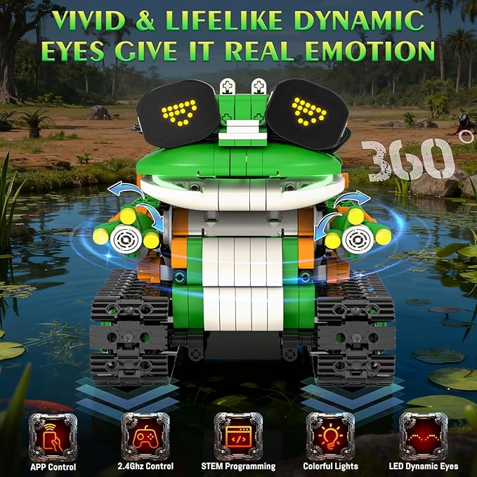 STEM robot building kits suitable for children aged 6-14