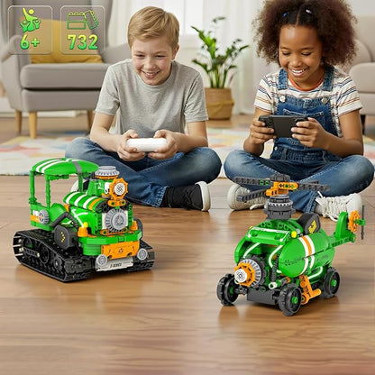 STEM robot building kits suitable for children aged 6-14