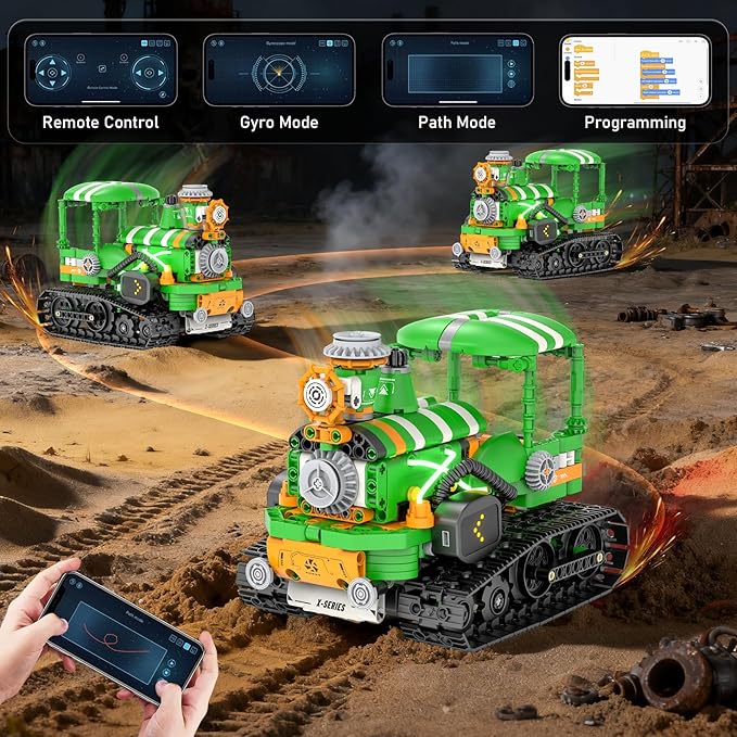 STEM robot building kits suitable for children aged 6-14